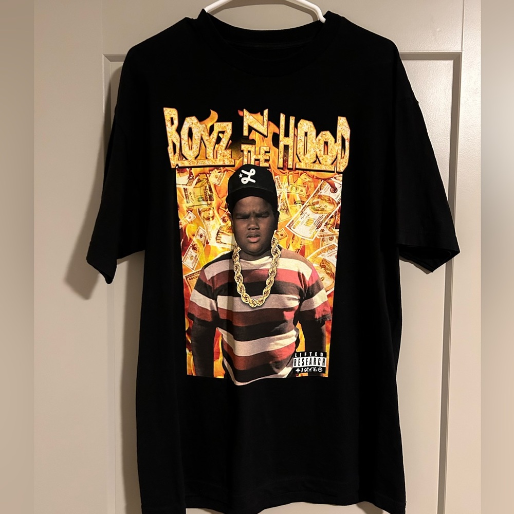 LRG Boyz in the Hood Collab t shirt size large